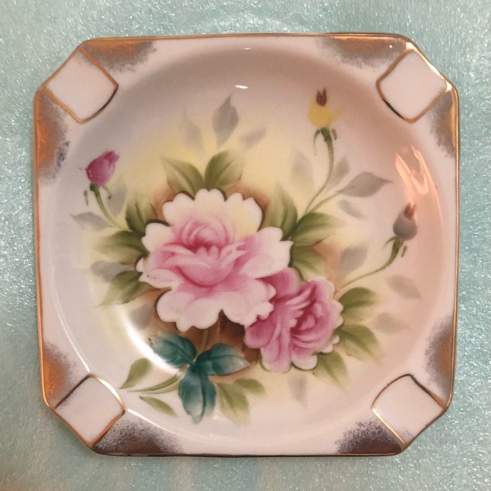Rose with  Gold Edging